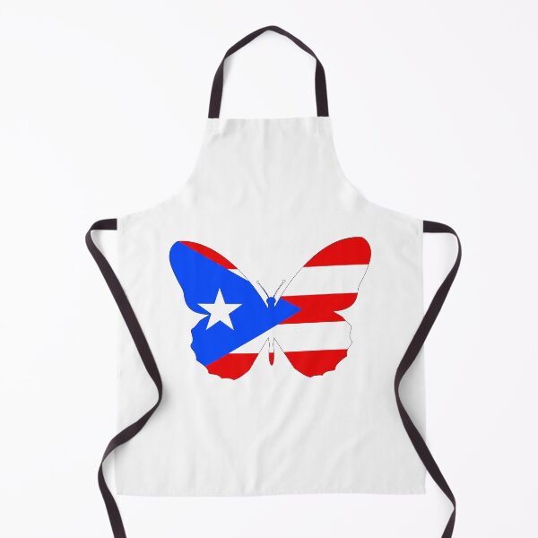 Item preview, Puerto Rican Butterfly Flag designed and sold by wickedcartoons.