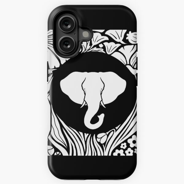 Item preview, Safari Spotlight: Elephant (dark background ver.) designed and sold by JellyDrago.