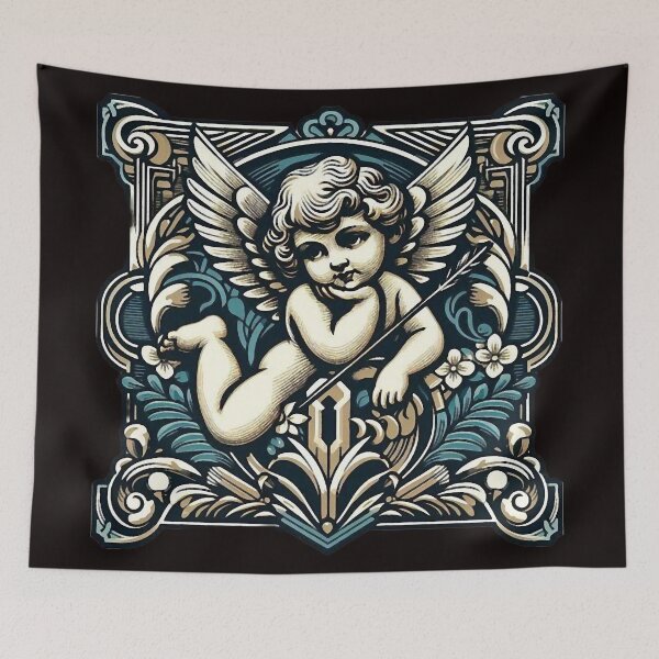 Artikelvorschau, Cherub-Symbol entworfen und verkauft von ViaARTfactory.
