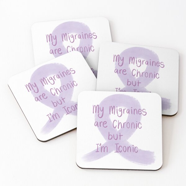 Item preview, My Migraines are Chronic but I’m Iconic designed and sold by OMIllustrations.