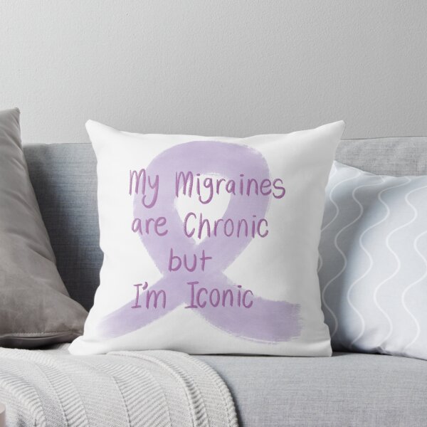 Item preview, My Migraines are Chronic but I’m Iconic designed and sold by OMIllustrations.