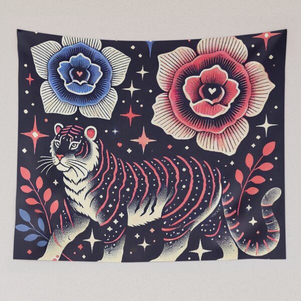 Item preview, Galaxy Tiger Romance designed and sold by zzz888.