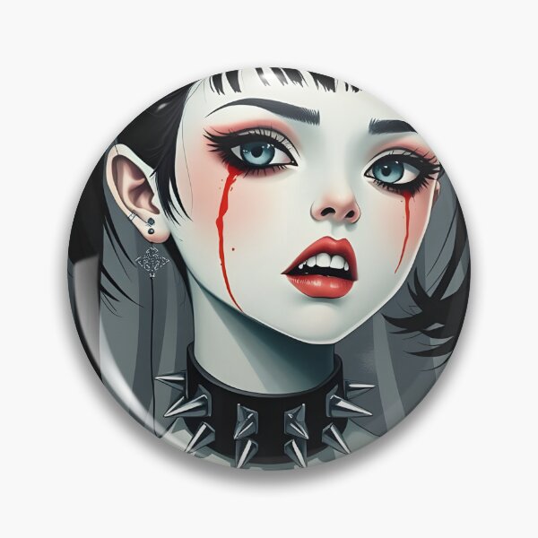 Item preview, Little goth girl designed and sold by TrulyRural.