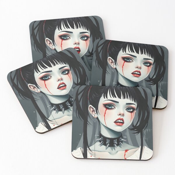 Item preview, Little goth girl designed and sold by TrulyRural.