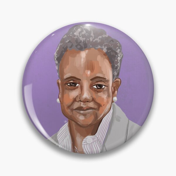 Item preview, Lori Lightfoot  designed and sold by Emily Levenson.