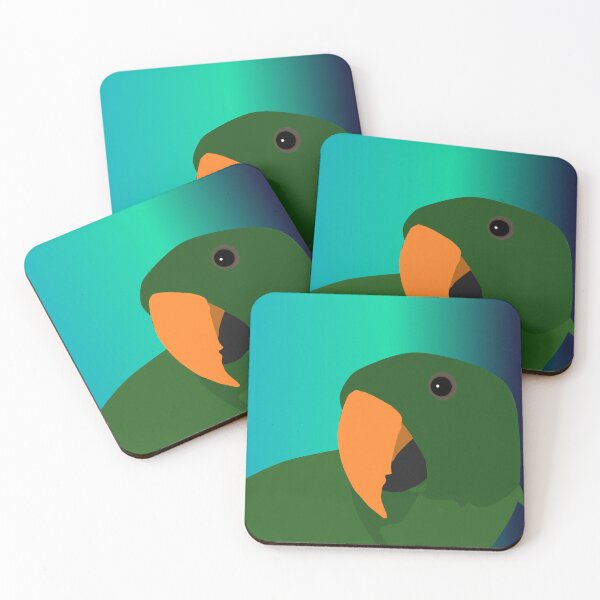 Item preview, Cute, colourful eclectus parrot  designed and sold by The Iconic Aussie.