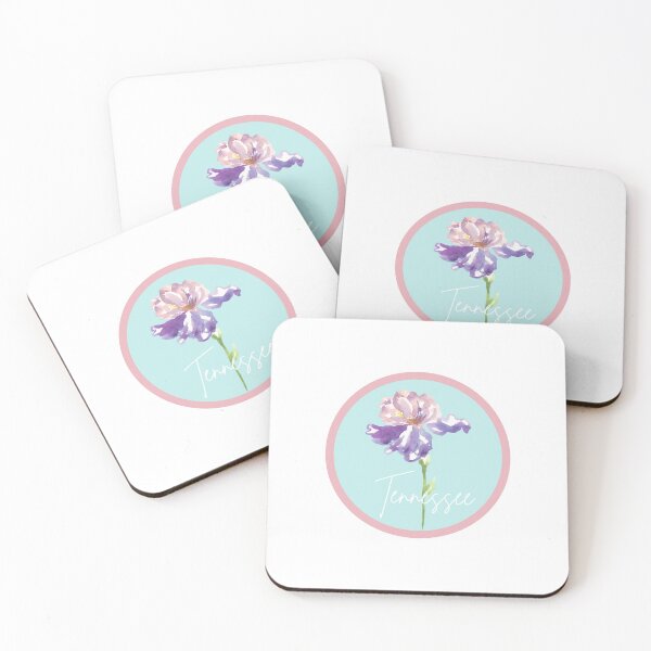 Artikelvorschau, Tennessee State Flower Iris Klassisches T-Shirt Sticker entworfen und verkauft von ThinkNature!.