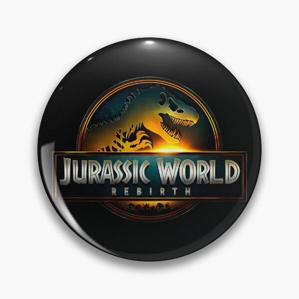 Item preview, jurassic dinosaur logo designed and sold by Blck-Acid-Devil.