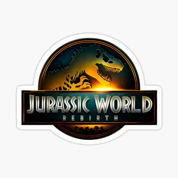 Item preview, jurassic dinosaur logo designed and sold by Blck-Acid-Devil.