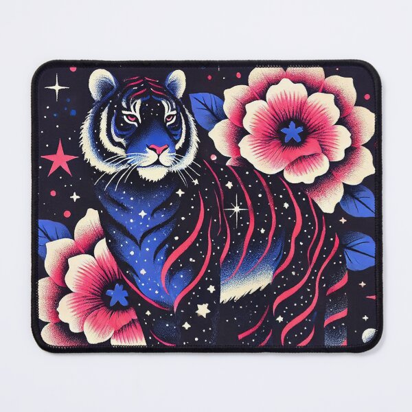 Item preview, Tattoo Style Tiger and Roses designed and sold by zzz888.