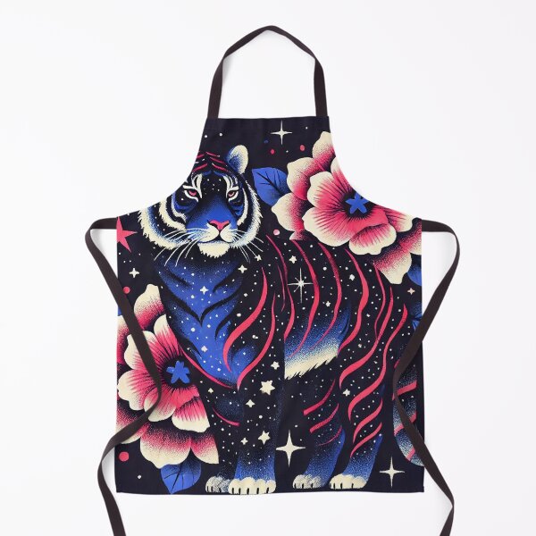 Item preview, Tattoo Style Tiger and Roses designed and sold by zzz888.