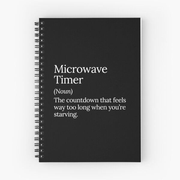 Item preview, Microwave Timer Countdown Hunger Design designed and sold by MuzamilAhmed.
