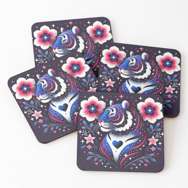 Item preview, Nebula Tiger Bloom designed and sold by zzz888.