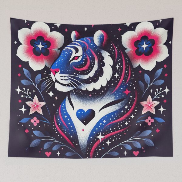 Item preview, Nebula Tiger Bloom designed and sold by zzz888.