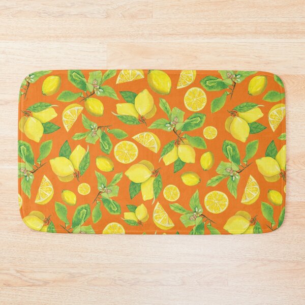 Item preview, Lemons in Orange designed and sold by FuriByDesign.