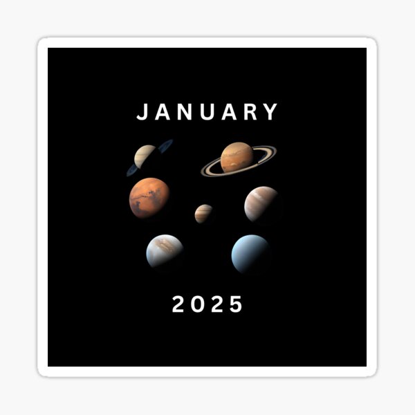Item preview, January Planet Parade designed and sold by OYLOS.