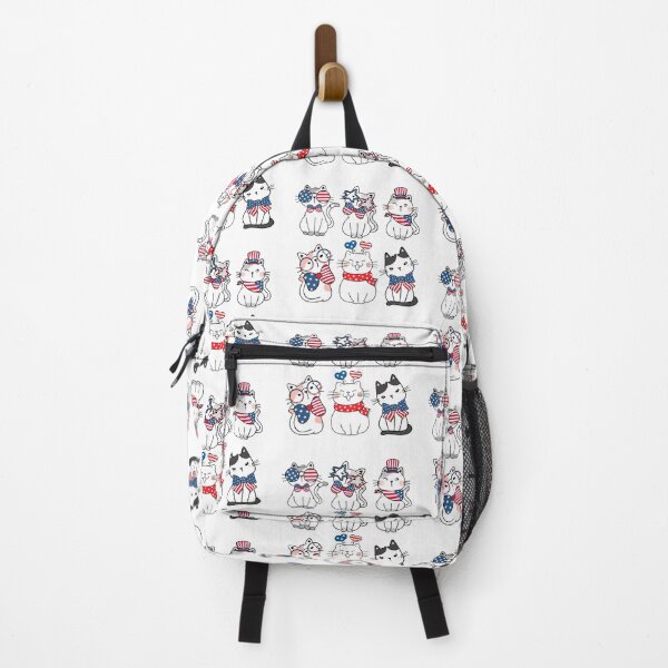 Item preview, Patriotic Paws: Whiskered Feline Celebrates Independence Day with Stars, Stripes, and Fireworks – Perfect 4th of July Cat Art for Animal Lovers designed and sold by Infinirish.