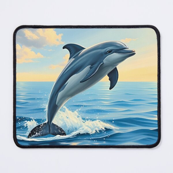 Item preview, Dolphin Oil Painting Style Save The Oceans designed and sold by kakarikihill.