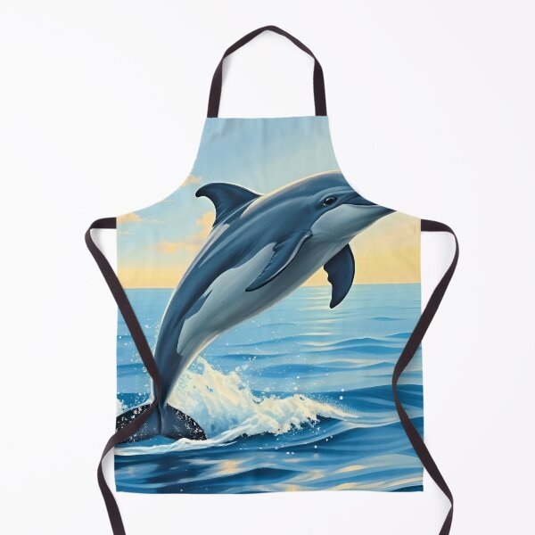 Item preview, Dolphin Oil Painting Style Save The Oceans designed and sold by kakarikihill.