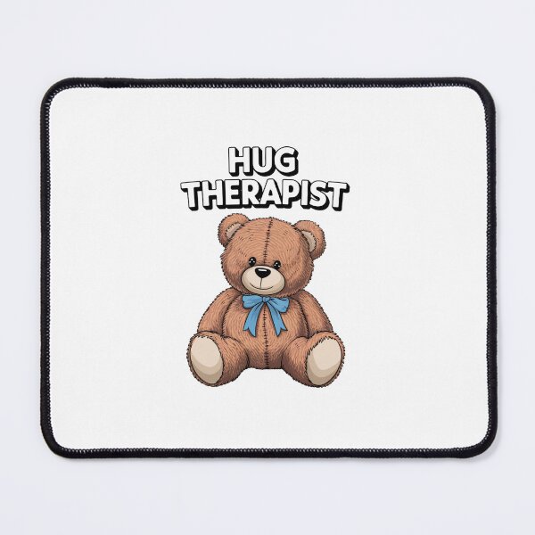 Item preview, Hug Therapist Blue Ribbon Tie designed and sold by Peter Stawicki.