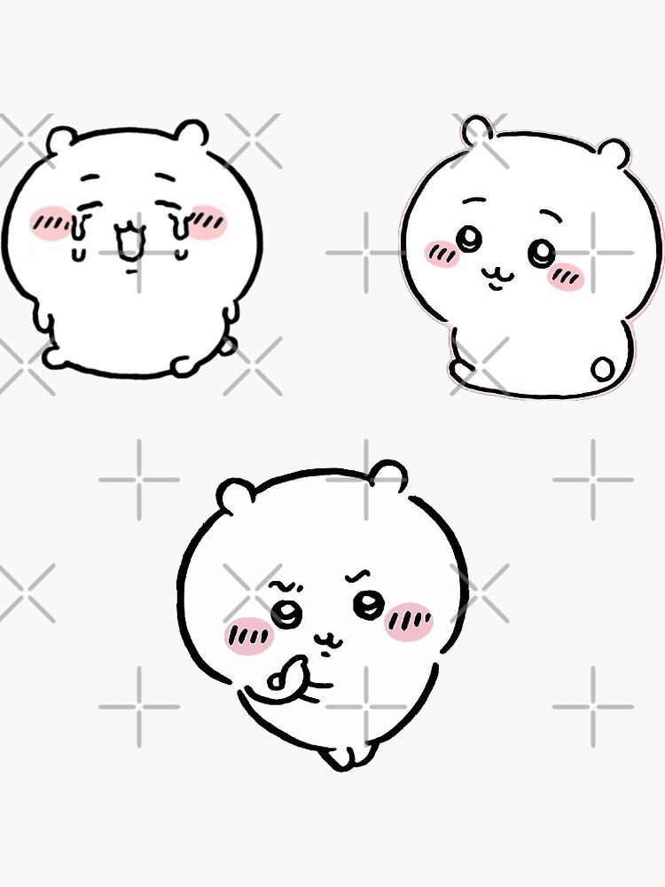 3 Chiikawa Stickers Pack
