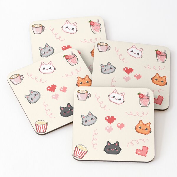 Item preview, Pixel Cats & Cozy Vibes – Cute Retro Gamer Aesthetic designed and sold by shopfindingbeni.