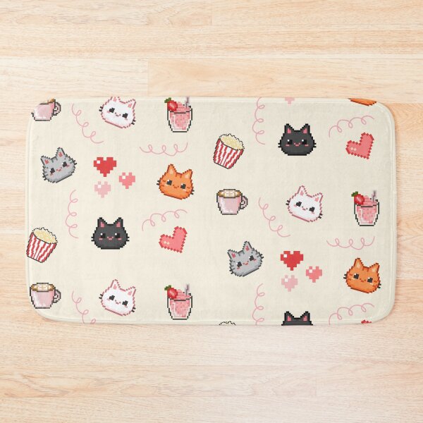 Item preview, Pixel Cats & Cozy Vibes – Cute Retro Gamer Aesthetic designed and sold by shopfindingbeni.