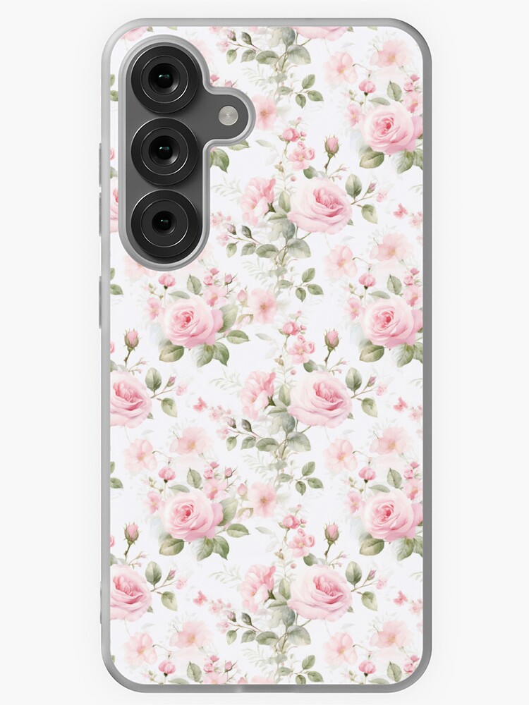 Thumbnail 1 of 4, Samsung Galaxy Phone Case, Romance in Bloom designed and sold by ShabbyArtCo.