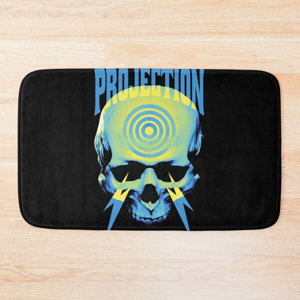 Item preview, Skull with 'Mindless Projection' designed and sold by TurtleDojo.