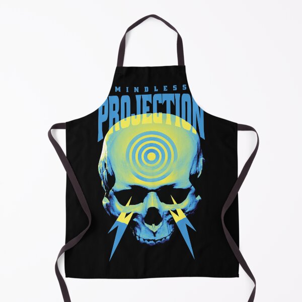 Item preview, Skull with 'Mindless Projection' designed and sold by TurtleDojo.