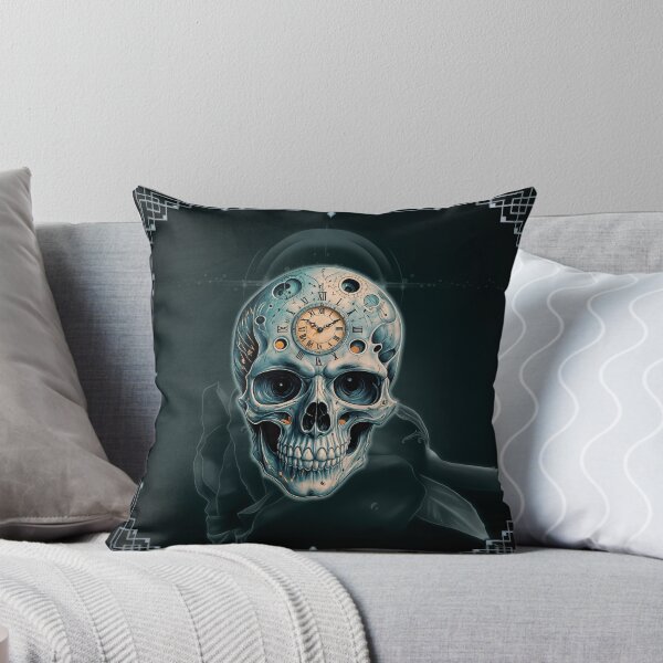 Item preview, The Skull of Time: Roman numerals and fleeting moments. designed and sold by nicky2342.