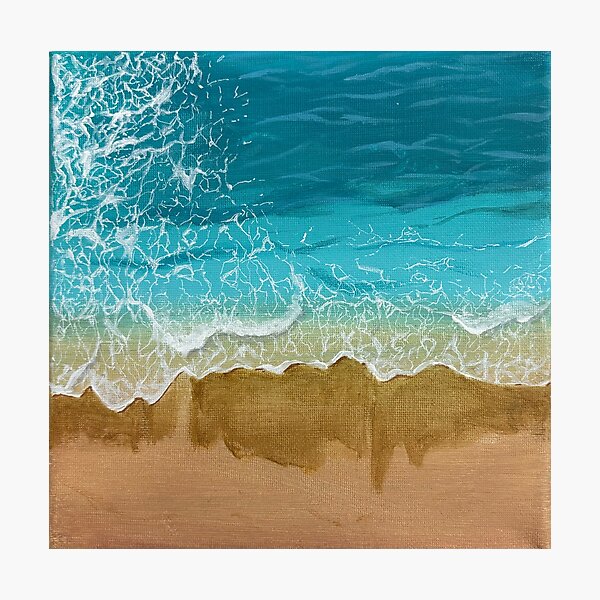 Vista previa del artículo con la obra «Olas», diseñado y vendido por wwinter_art.