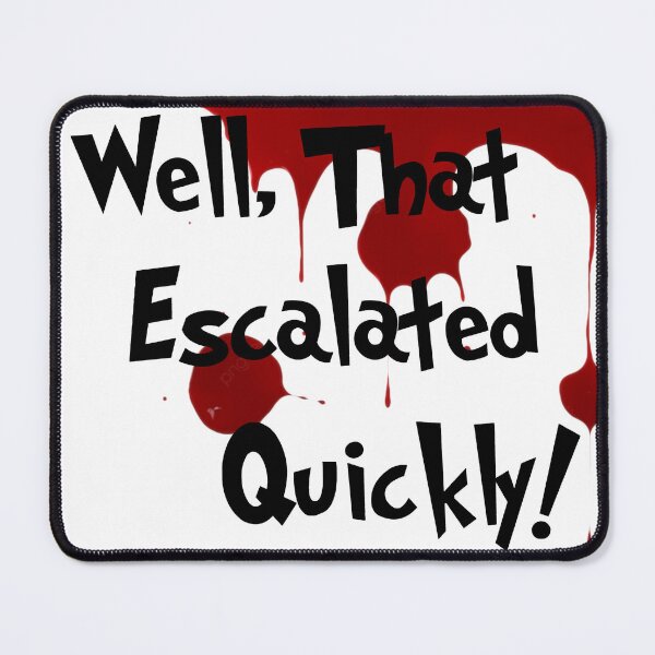 Item preview, Escalated quickly designed and sold by LevonsCrazyArt.
