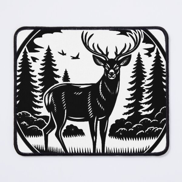 Item preview, Deer in the Woods designed and sold by ViaARTfactory.