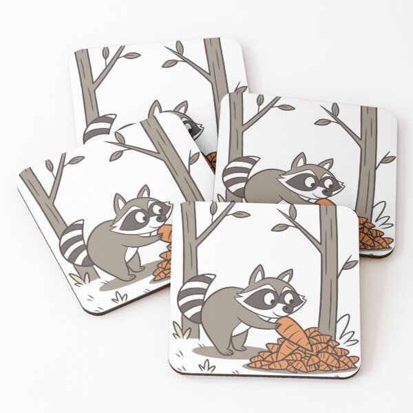 Item preview, vector image of a raccoon collecting carrots designed and sold by optimusprime39.
