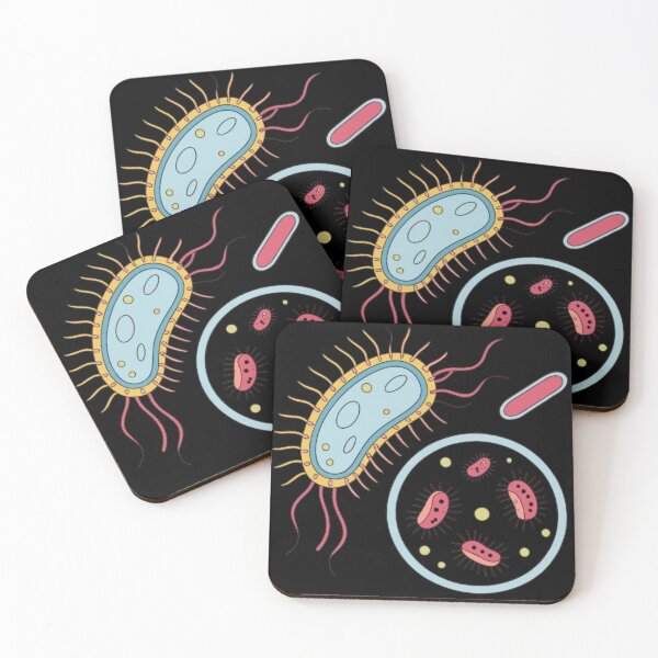 Item preview, microbes under microcsope vector illustration designed and sold by optimusprime39.