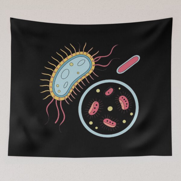 Item preview, microbes under microcsope vector illustration designed and sold by optimusprime39.