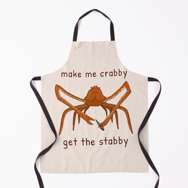 Item preview, Make Me Crabby, Get The Stabby (Spider Crab) designed and sold by rornelson.