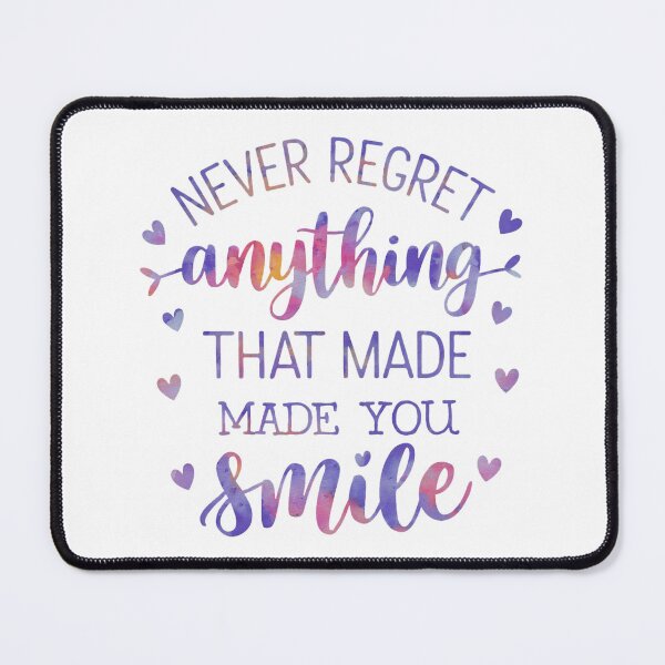 Item preview, Never regret anything designed and sold by nimmitrends.