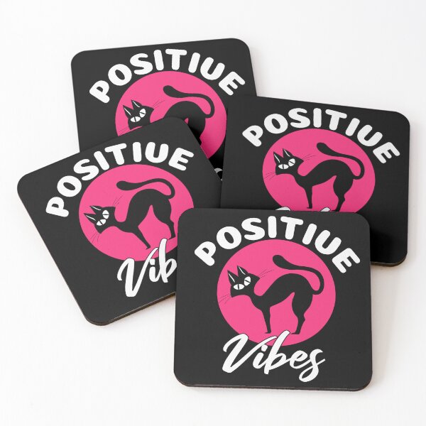 Item preview, Positively Catty Vibes designed and sold by Laura-Rung.