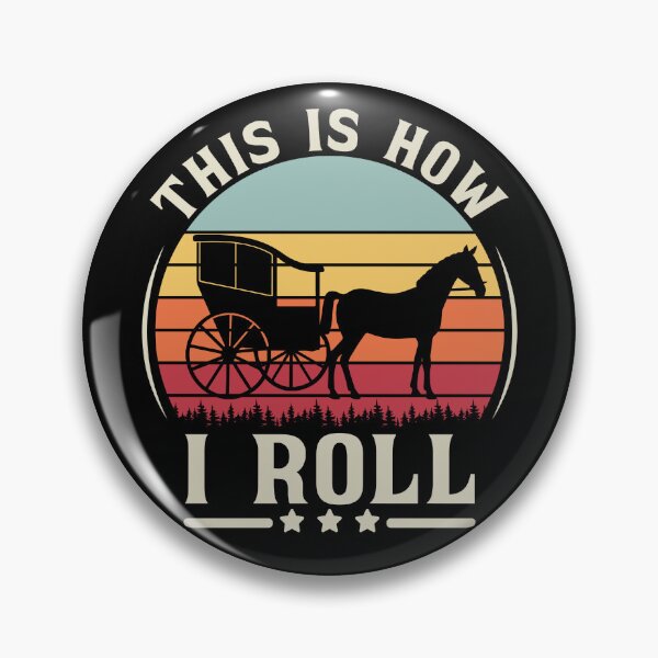 Item preview, Amish Horse & Buggy This Is How I Roll Vintage Lancaster PA T-Shirt designed and sold by KGN  CREATIVITY.