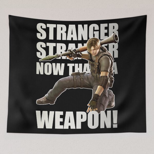 Item preview, Now That's a Weapon! Resident Evil 4 Classic Retro Gaming Art  designed and sold by Back2Collage.