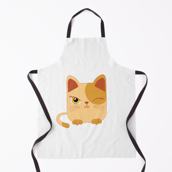 Item preview, An orange spotted cat with a block shape. designed and sold by JohanaStyle.