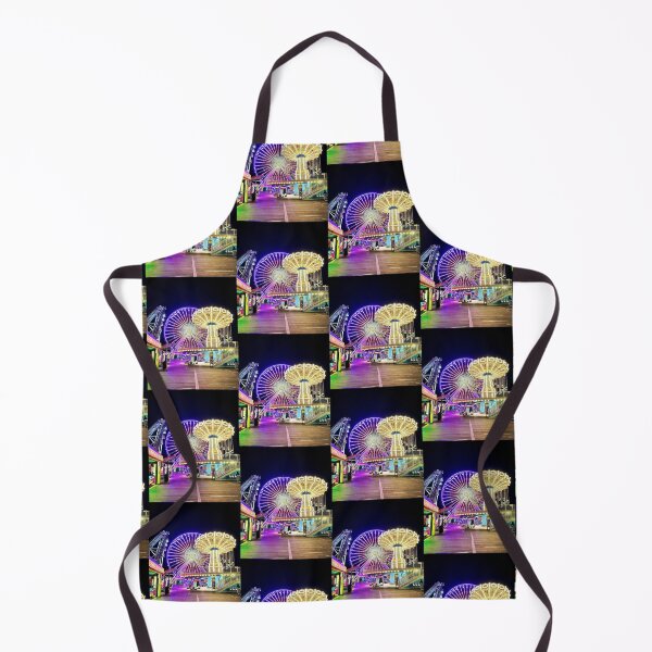Item preview, Wildwood NJ Boardwalk Pier at night designed and sold by ChattyKathieGifts.