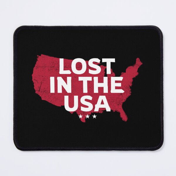 Item preview, LOST IN THE USA TRAVEL T-Shirt designed and sold by All About Merch.