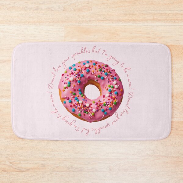 Item preview, I'm going to be a mom, I will be a mother, Baby Announcement,Sweet Pink Baby Announcement,, Pink Donut designed and sold by KolorellaS.