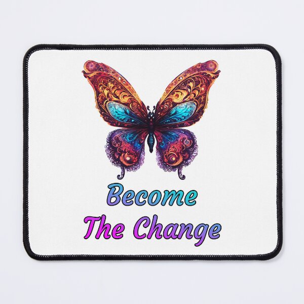 Item preview, Become The Change - Butterfly quote 1 designed and sold by Tom-Johnson.