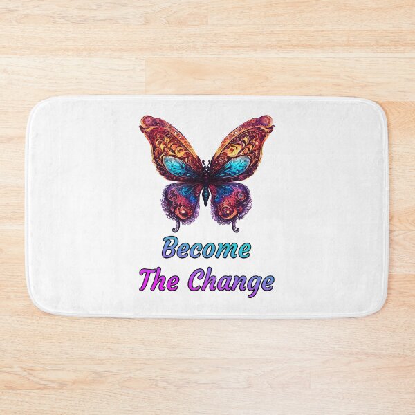 Item preview, Become The Change - Butterfly quote 1 designed and sold by Tom-Johnson.