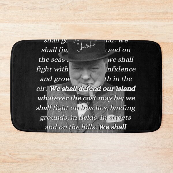 Item preview, Reform U.K. 2025  Winston Churchill We Shall Fight On The Beaches designed and sold by Flirt-Teez.