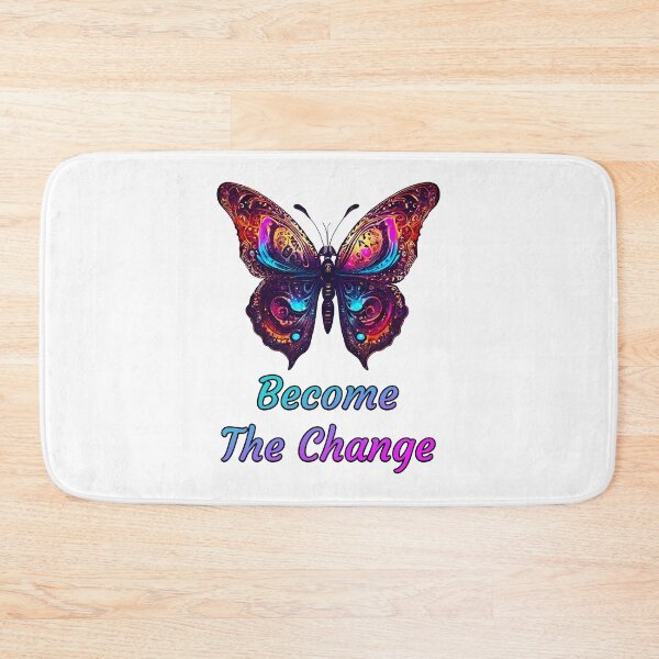 Item preview, Become The Change - Butterfly quote 2 designed and sold by Tom-Johnson.